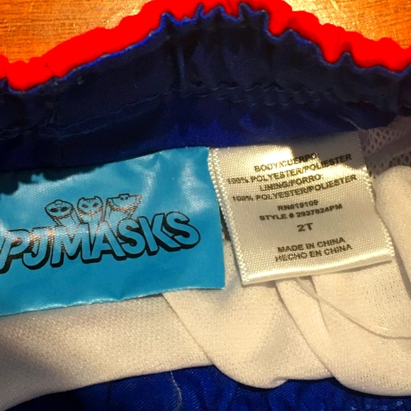 PJ Masks Swim Trunks Size 2T - Picture 6 of 7